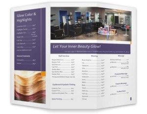 Glow Tri-Fold Brochure Graphic Design