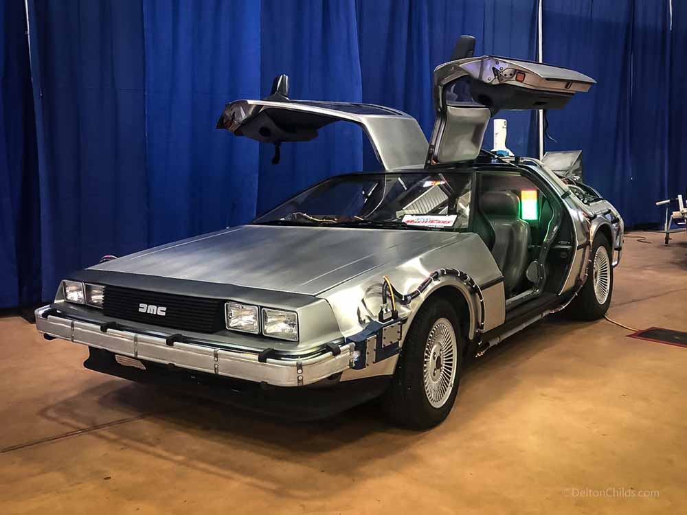 DeLorean from Back To The Future Movie
